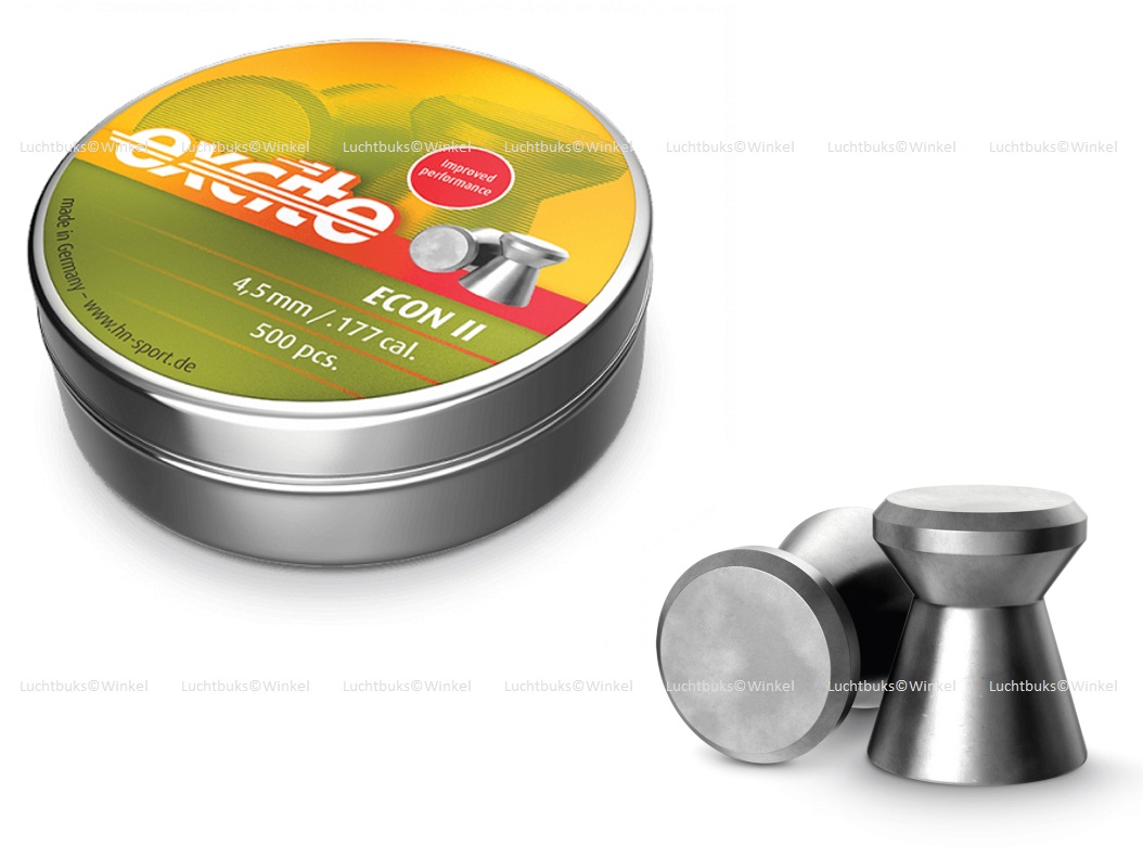 Excite Econ II 4.50mm Luchtdruk Kogeltjes blikje 500